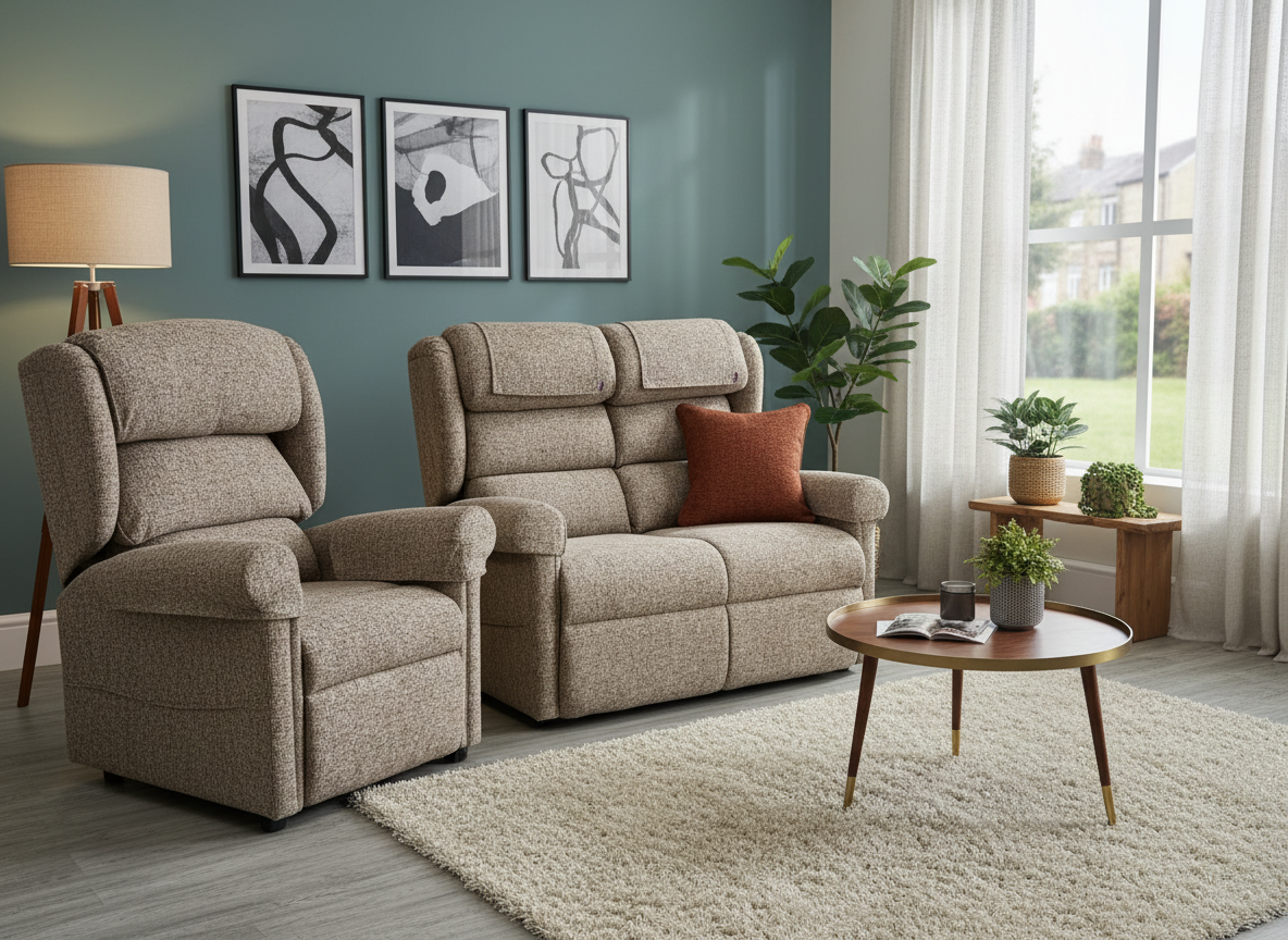 Vale Matching Sofas & Static Chairs — manufacturer photograph